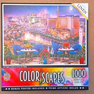 🧩Colorscapes Las Vegas Living 1000 piece puzzle